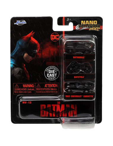 Vehículos Die-Cast Jada Toys El Batman 3 Piezas