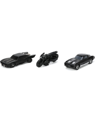 Vehículos Die-Cast Jada Toys El Batman 3 Piezas