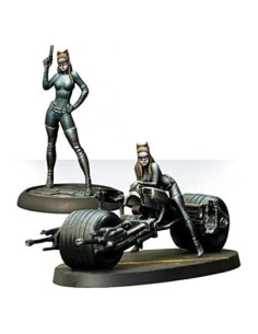 Juego de Miniaturas Batman Catwoman 35MM Sin Pintar 14+