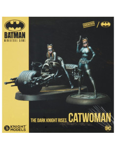 Juego de Miniaturas Batman Catwoman 35MM Sin Pintar 14+ 2