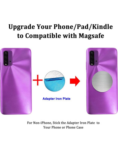 Soporte de trípode magnético andymall para iPhone 12-16