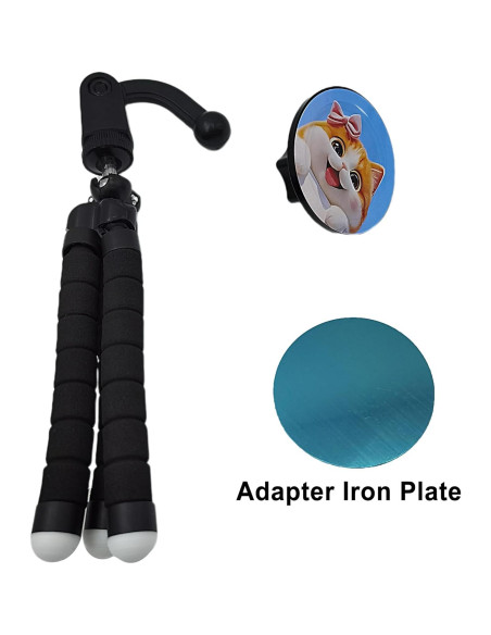 Soporte de trípode magnético andymall para iPhone 12-16