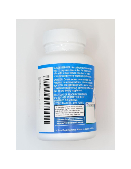 Suplemento Inmunológico Clean Nutraceuticals 8 en 1 60 Cápsulas