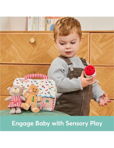 Juego de Peluche Baby GUND Casa de Jengibre 5 Piezas