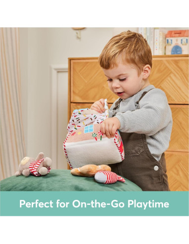 Juego de Peluche Baby GUND Casa de Jengibre 5 Piezas