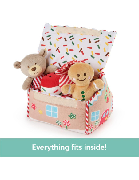 Juego de Peluche Baby GUND Casa de Jengibre 5 Piezas