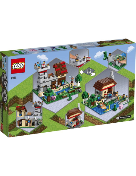 LEGO Minecraft La Caja de Creación 3.0 21161 - 564 Piezas LEGO Minecraft La Caja de Creación 3.0 21161 - 564 Piezas