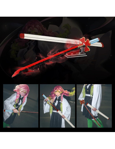 Espada Kanroji Mitsuri Toy Player 99 cm con Funda y Soporte