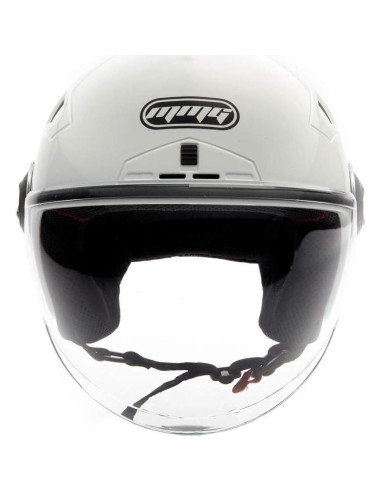 Casco Abierto MMG Blaze XL Blanco con Visera Plegable