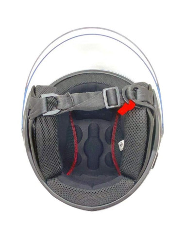 Casco Abierto MMG Blaze XL Blanco con Visera Plegable