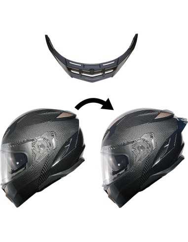 Casco Modular 1Storm HJA119 para Motocicleta Negro