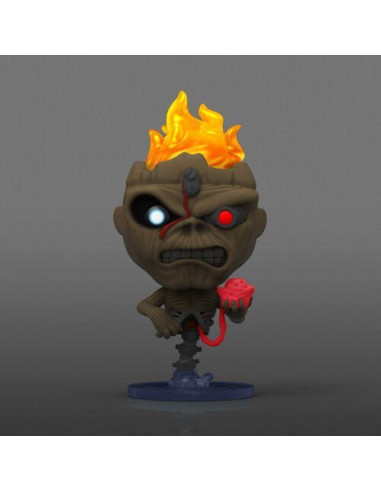Funko Pop! Iron Maiden Eddie 4 Figuras Brillan en Oscuridad