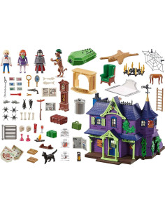 Playmobil Scooby-Doo! Palacio de la Misterio con Efectos 2