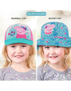 Gorra de Cubo Hasbro Peppa Pig para Niños 2-4 Años 2