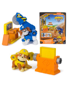 Figuras Rubble y Wheeler con Herramientas de Construcción