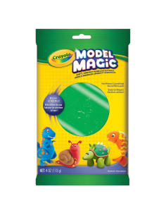 Crayola Model Magic 113 g Verde - No Tóxico y Ligero