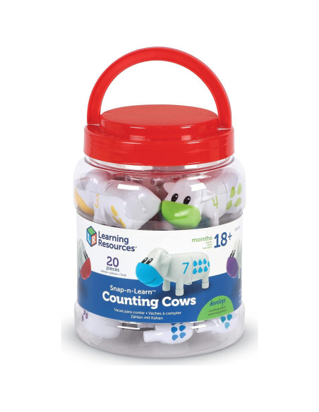 Juego de Vacas para Contar Learning Resources 20 Piezas