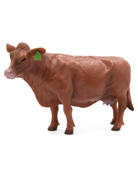 Vaca Angus Little Buster Toys Roja Realista 1/16