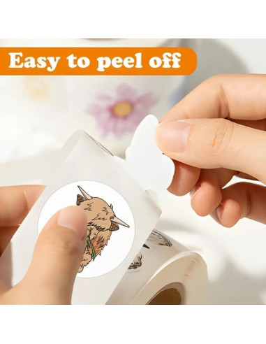 Pegatinas de Animales de Granja Genérico 500 Pcs Vinilo