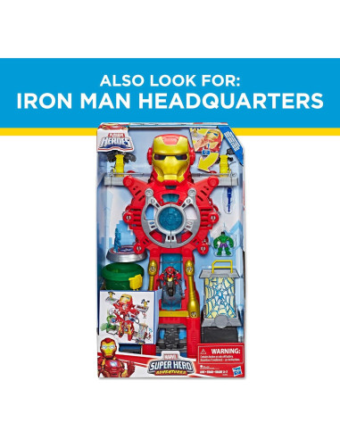 Conjunto de Superhéroes Marvel Playskool 10 Figuras 6.35 cm