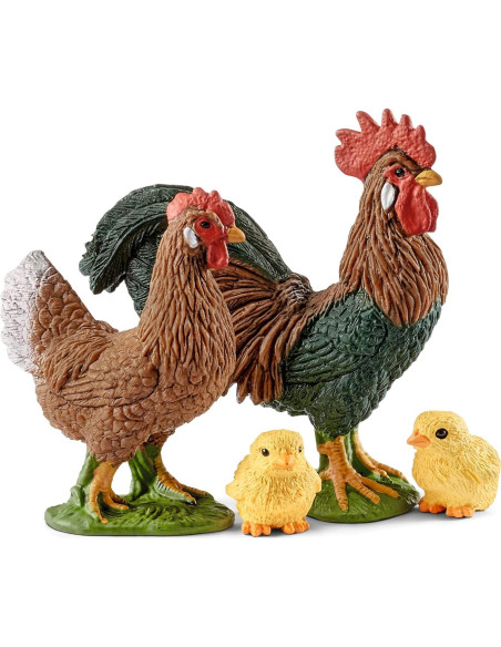 Coop de Gallos Schleich - Juguete Educativo Granja 19x10.8x17.3cm Coop de Gallos Schleich - Juguete Educativo Granja 19x10.8x17.3cm
