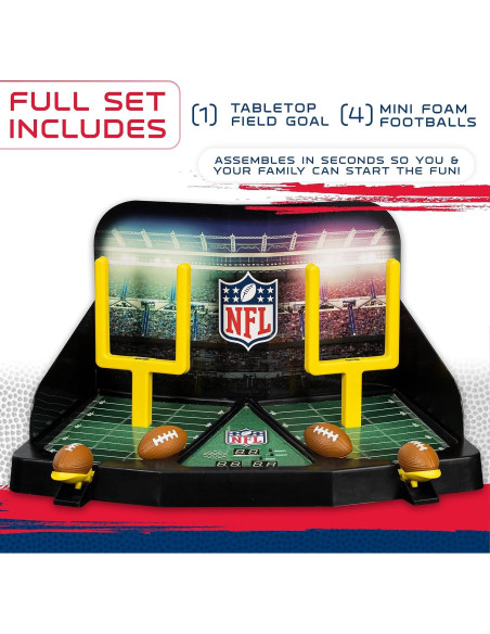 Juego de Mesa Mini Gol de Fútbol Franklin Sports - Diversión Familiar