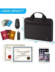 Carpeta Organizadora a Prueba de Fuego ENGPOW 36.1x26.4cm 2