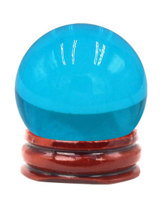 Bola de Cristal Azul Feng Shui 40mm para Decoración 2
