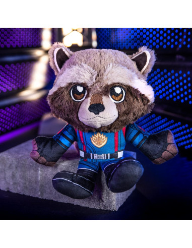 Peluche Rocket Raccoon 20 cm - Marvel Chibi Suave