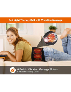 Cinturón de Terapia de Luz Roja Xiamen Hezhida con Masaje 2