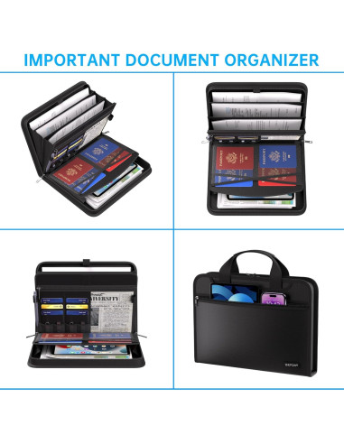 Carpeta Organizadora a Prueba de Fuego ENGPOW 36.1x26.4cm