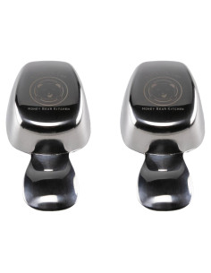 Juego de 2 Cucharas Medidoras 1/4 Taza 60 ml Honey Bear Kitchen