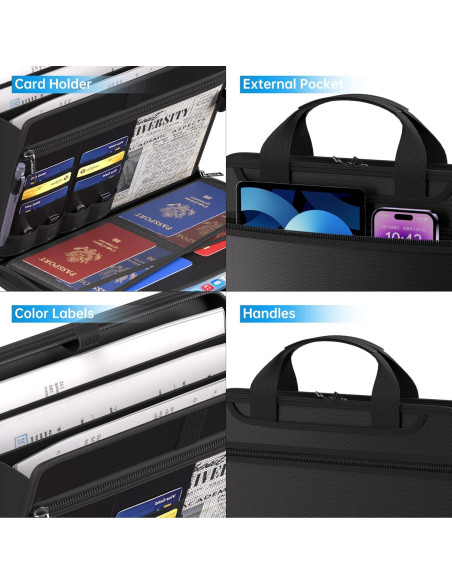 Carpeta Organizadora a Prueba de Fuego ENGPOW 36.1x26.4cm