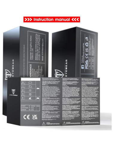 Gafas de sol ATTCL UV 400 para ciclismo y deportes al aire libre