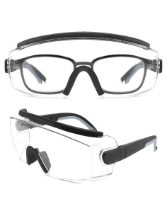 Gafas de Seguridad Antiempañante Ajustables para Sobre Gafas