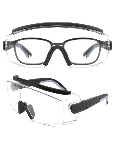 Gafas de Seguridad Antiempañante Ajustables para Sobre Gafas