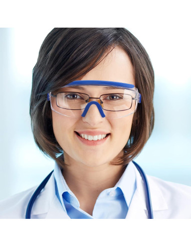 Gafas de Seguridad Antiempañante Ajustables para Sobre Gafas