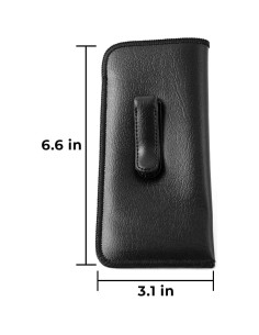 Funda para gafas Calabria Soft Slip-In 3 Pack Negro 2