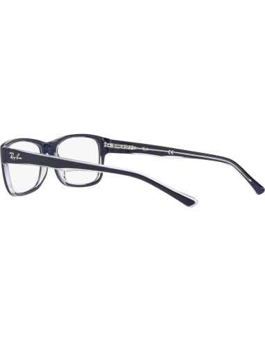 Montura de gafas Ray-Ban Rx5268 Rectangular Azul 50mm