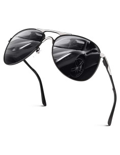 Gafas de Sol GQUEEN Polarizadas UV400 Estilo Militar