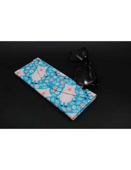 Estuche de Gafas Real Sic - Cuero Vegano 16x6.8cm