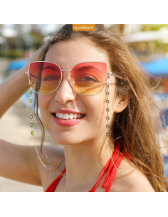 Cadena de Gafas Humlbird para Mujeres 72 cm Elegante 2