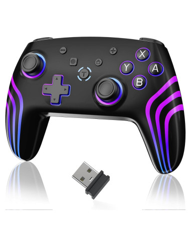 Controlador Inalámbrico Junhuan 2.4G para Switch y PC