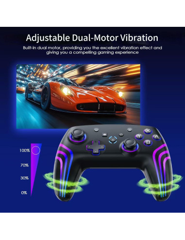 Controlador Inalámbrico Junhuan 2.4G para Switch y PC