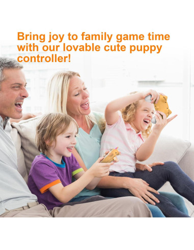 Controlador Pro Inalámbrico Perrito Lindo para Switch y PC