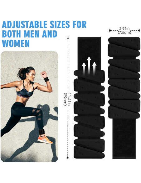 Conjunto de Pesas Ajustables Sdoap 0.9kg para Muñeca y Tobillo