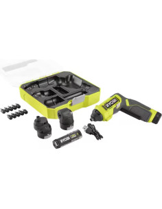 Destornillador Multi-Head Buho FVD51 200 RPM Batería 2Ah 2