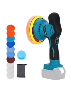 Pulidor Orbital Inalámbrico Alrigon 18V 6" Motor Sin Escobillas