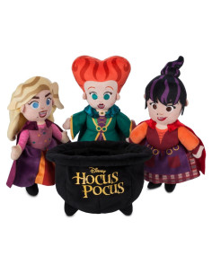 Conjunto de Muñecas de Peluche Disney Hocus Pocus - Hermanas Sanderson