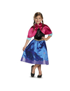 Disfraz Disney Anna Clásico Viaje Niña 4-6 Años